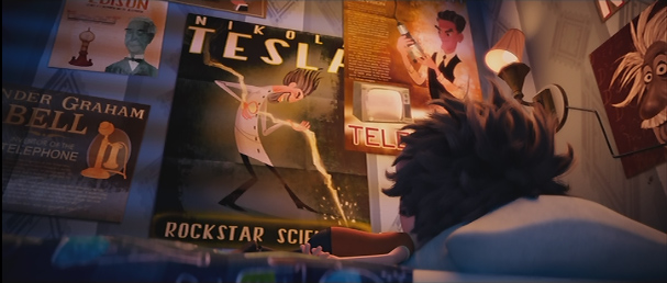 Tesla's depiction in 'Meatballs'